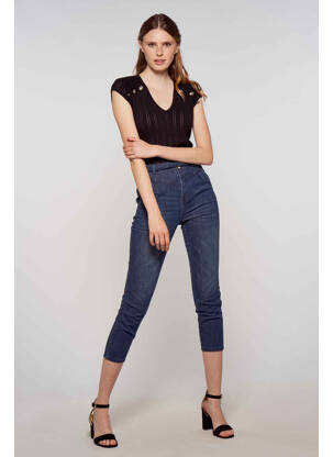 Jeans coupe slim bleu MORGAN femme