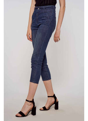 Jeans coupe slim bleu MORGAN femme