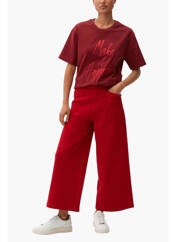 Pantalon chino rouge S.OLIVER pour femme seconde vue