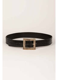 Ceinture noir MORGAN femme