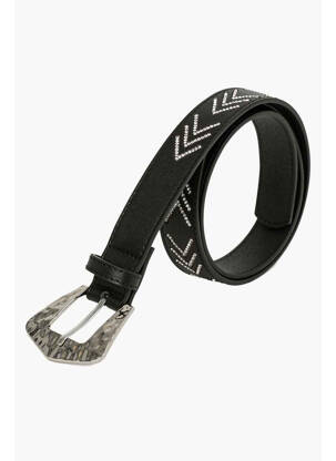 Ceinture noir MORGAN femme