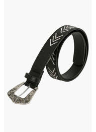 Ceinture noir MORGAN femme