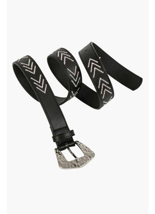 Ceinture noir MORGAN femme