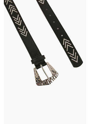 Ceinture noir MORGAN femme