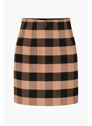 Jupe courte marron MORGAN femme