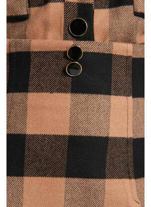 Jupe courte marron MORGAN femme