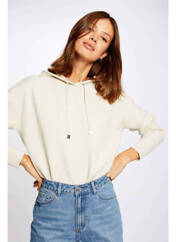Sweat-shirt à capuche gris MORGAN pour femme seconde vue