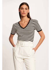 T-shirt noir MORGAN pour femme seconde vue