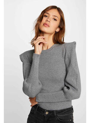 Pull gris MORGAN pour femme