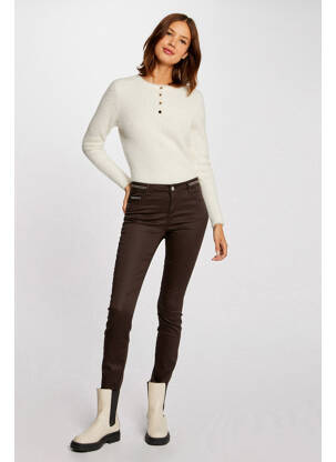 Pantalon slim vert MORGAN femme