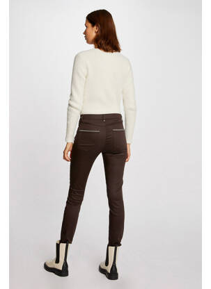 Pantalon slim vert MORGAN femme