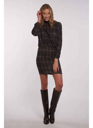 Robe courte gris MORGAN femme