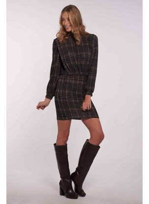 Robe courte gris MORGAN femme