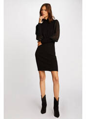 Robe mi-longue noir MORGAN pour femme seconde vue