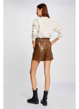 Short marron MORGAN femme