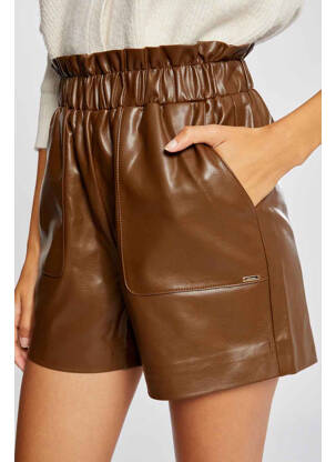 Short marron MORGAN femme