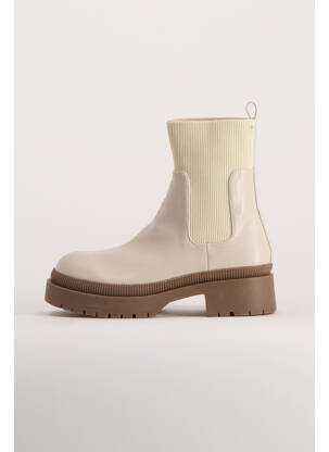 Bottines/Boots beige LA STRADA pour femme