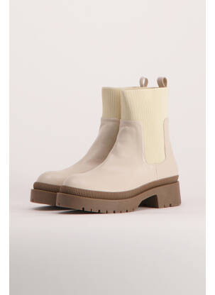 Bottines/boots beige LA STRADA femme