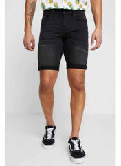 Short noir ONLY&SONS pour homme seconde vue