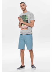 Short bleu ONLY&SONS pour homme seconde vue