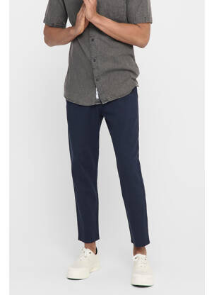 Pantalon chino taupe ONLY&SONS homme
