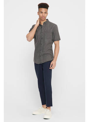Pantalon chino taupe ONLY&SONS homme