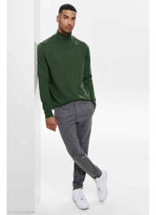 Pantalon chino gris ONLY&SONS pour homme seconde vue