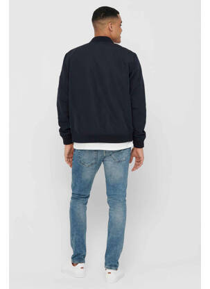 Veste casual bleu ONLY&SONS homme