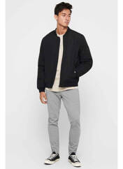 Veste casual noir ONLY&SONS pour homme seconde vue