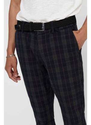 Pantalon chino bleu ONLY&SONS homme
