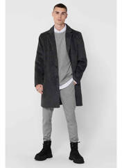 Veste casual gris ONLY&SONS pour homme seconde vue