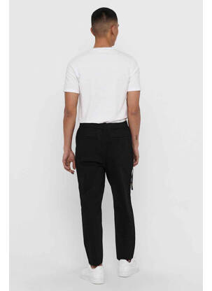 Pantalon chino noir ONLY&SONS homme