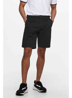 Short noir ONLY&SONS homme