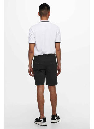 Short noir ONLY&SONS homme