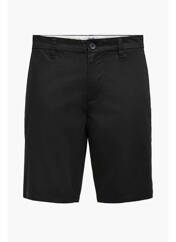 Short noir ONLY&SONS pour homme seconde vue