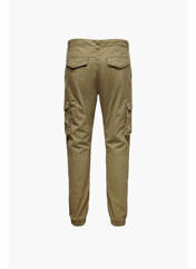 Pantalon cargo beige ONLY&SONS pour homme seconde vue