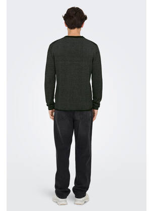 Pull noir ONLY&SONS homme
