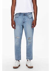 Pantalon slim bleu ONLY&SONS pour homme seconde vue