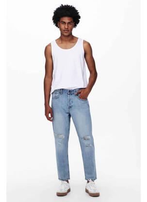 Pantalon slim bleu ONLY&SONS homme