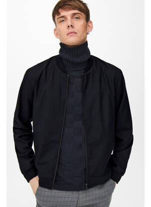 Veste casual bleu ONLY&SONS homme