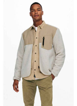 Veste casual blanc ONLY&SONS homme