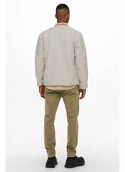 Veste casual blanc ONLY&SONS pour homme seconde vue