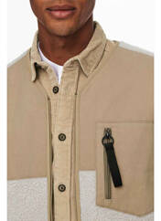 Veste casual blanc ONLY&SONS pour homme seconde vue