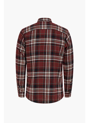 Chemise manches longues rouge ONLY&SONS homme