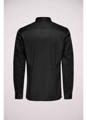 Chemise manches longues noir ONLY&SONS pour homme seconde vue