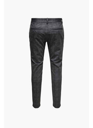 Pantalon chino noir ONLY&SONS homme