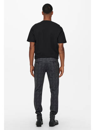 Pantalon chino noir ONLY&SONS homme