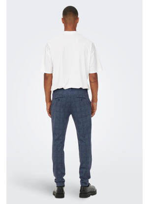 Pantalon chino bleu ONLY&SONS homme