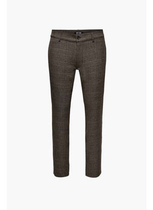 Pantalon chino noir ONLY&SONS homme