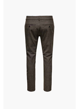 Pantalon chino noir ONLY&SONS homme